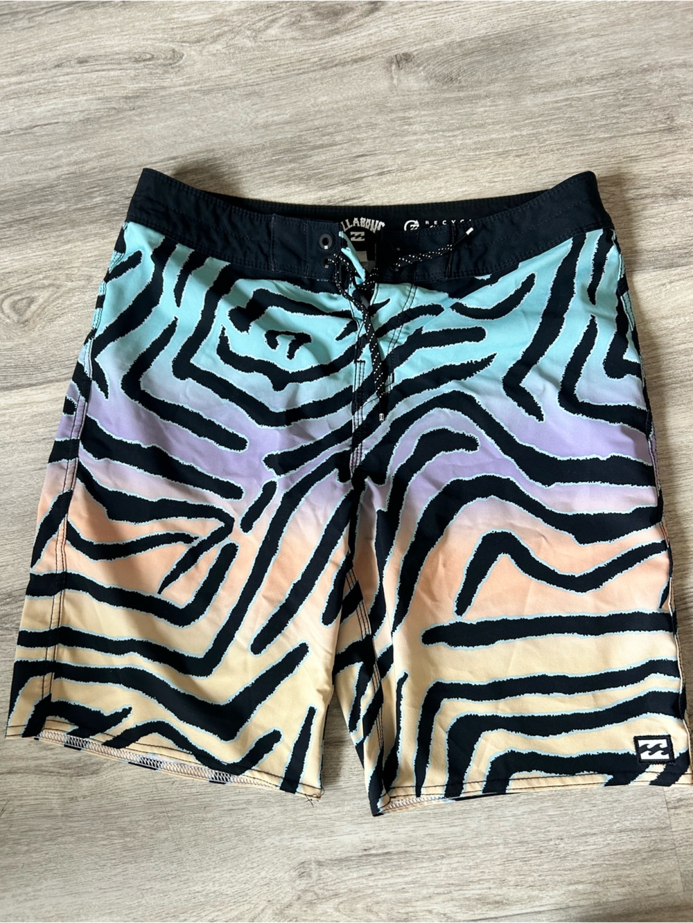 Billabong boys Size 28 Board-shorts Tiger Print